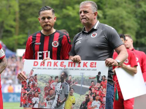 Vorverkauf startet: Abschiedsspiel für Mike Wunderlich am 8. September