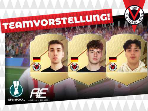 Unser Fan-Kader für den Pokalfight im DFB ePokal steht fest