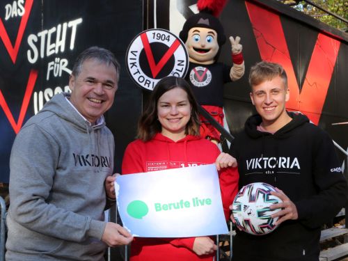 Viktoria feiert Debüt auf der Berufe live Rheinland