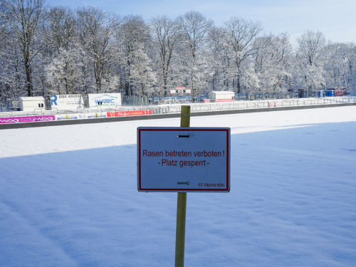 Spielabsage: Heimspiel gegen Saarbrücken abgesagt