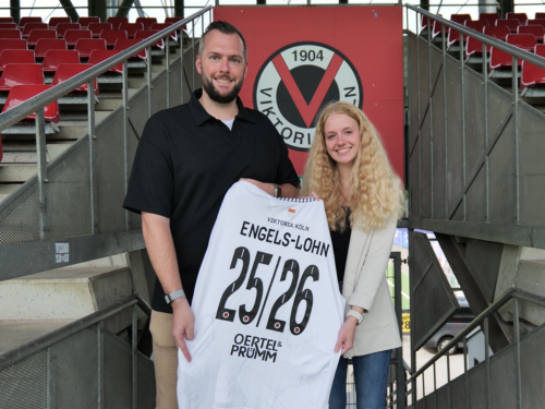 Präzise wie ein Elfmeter – ENGELS-LOHN wird neuer Partner von Viktoria Köln